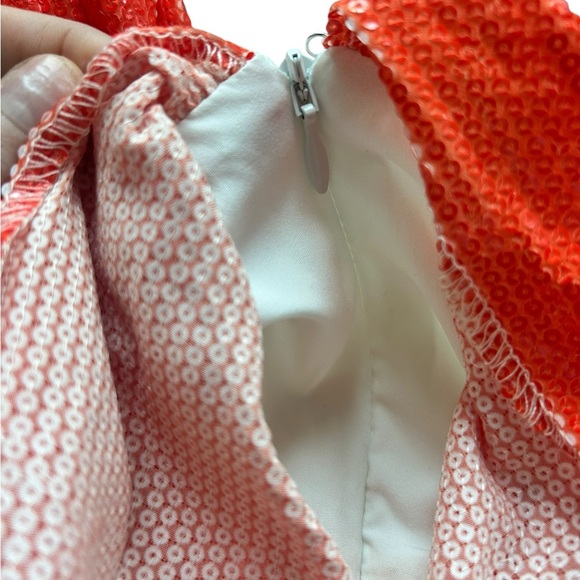 Olivia Rubin Clarissa Tiered Sequin Mini Dress Rainbow new with tags Size 12 - Picture 10 of 12